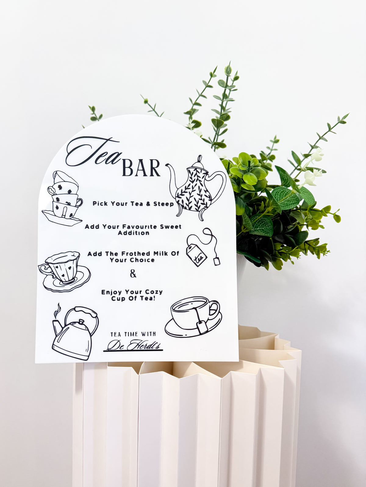 Custom Acrylic Menus