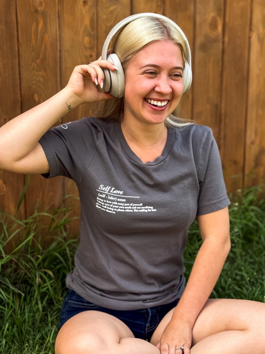 Defining Self Love Graphic Tee | Women’s T-Shirt A3248A9D-1D99-4F30-AAF1-04C233ADF957