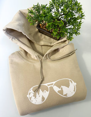 Open image in slideshow, Glasses With a View Hoodie

