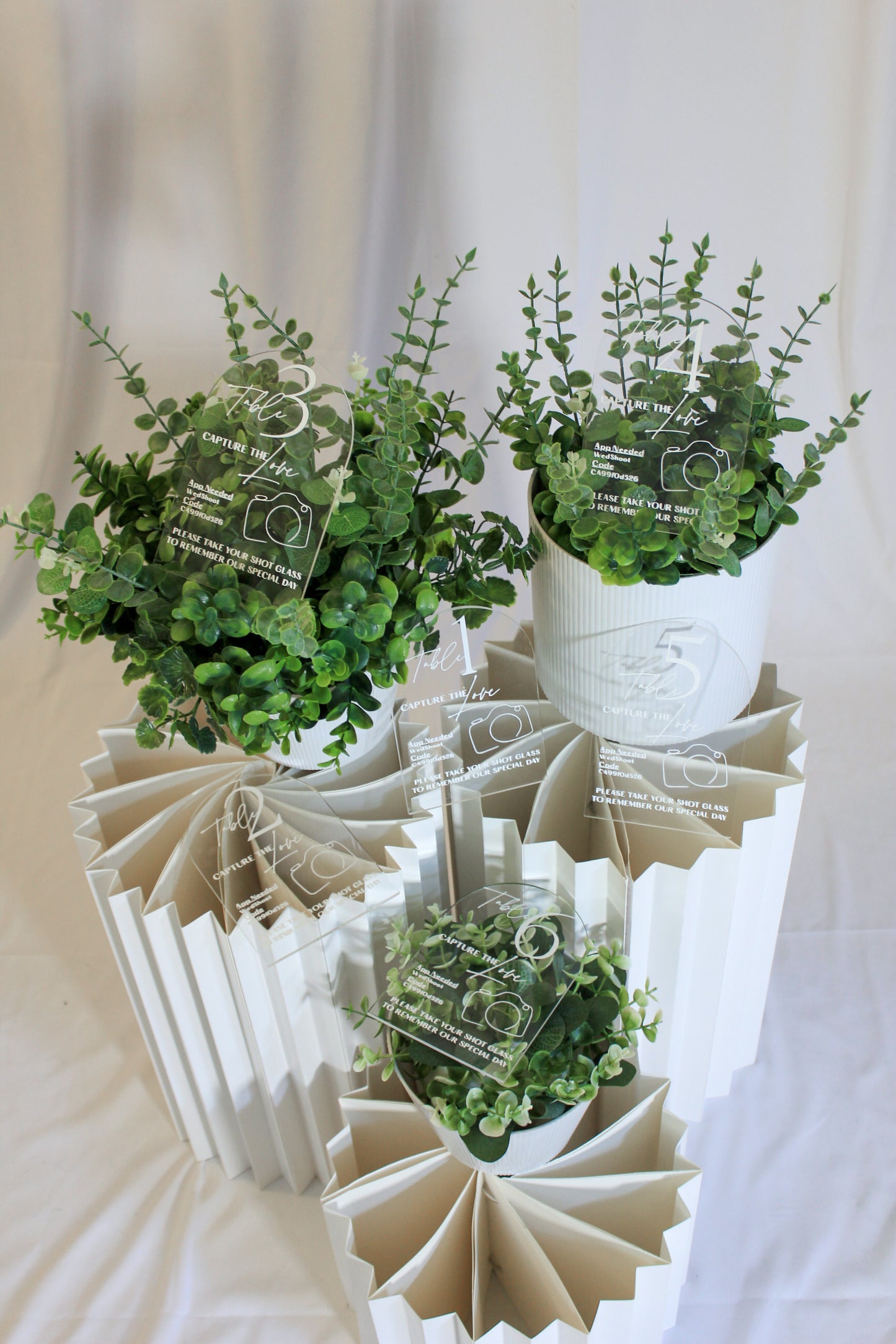 Custom Acrylic Table Numbers