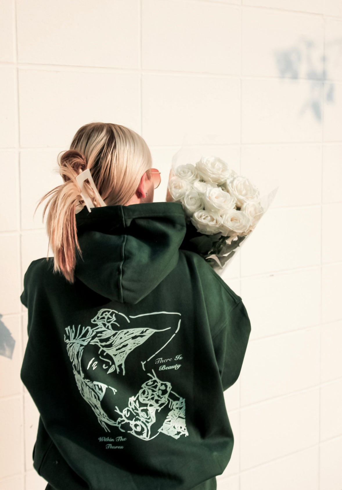Beauty Within The Thorns Heavyweight Jade Hoodie Hoodie Jade_Beauty_Within_The_Thorns_Hoodie