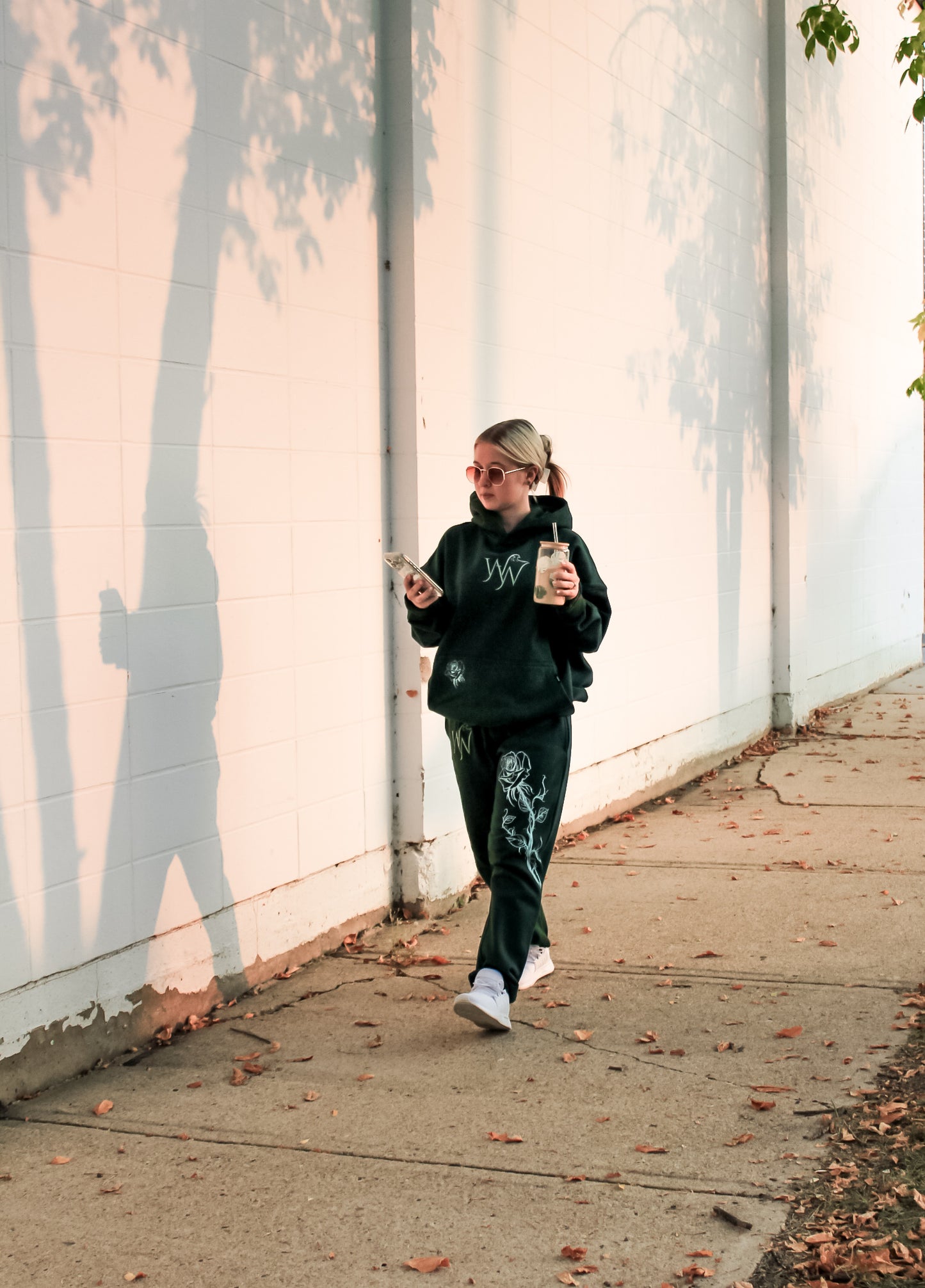 Beauty Within The Thorns Cuffed Jade Sweatpants Pants Matching_Beauty_Within_The_Thorns_Sweatpants