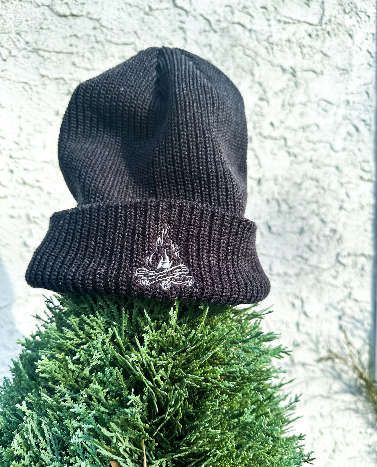 Campfire Embroidered Beanie | Cozy Knit Hat Hats Storm Storm_Woven_Acrylic_Campfire_Beanie